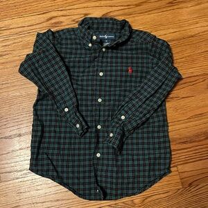 Ralph Lauren toddler boy long sleeve button down shirt